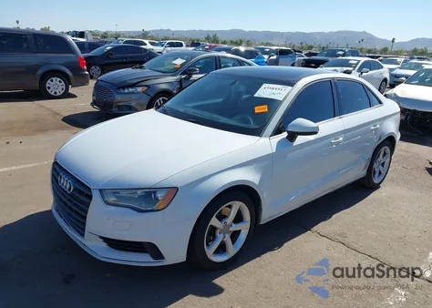 2015 Audi A3 1.8T Premium из США, поврежденный, VIN WAUACGFF6F1032810